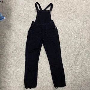 madewell black overall